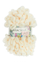 Пряжа ARACHNA "LAZY" 100% микрополиэстер 5 * 100 г 8.5 м №03 сливочный. Цена за упаковку 5 шт — фото 1