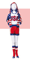 Набор для шитья " DressYourDoll" Одежда для кукол №4 S412- 0204 Sporty Stars n Stripes — фото 1