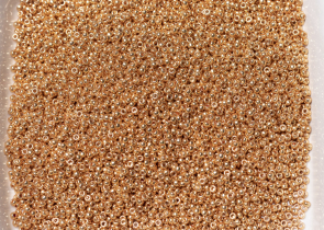 Бисер Япония MIYUKI Seed Beads 15/0 100г 1053 оцинкованное желтое золото — фото 4