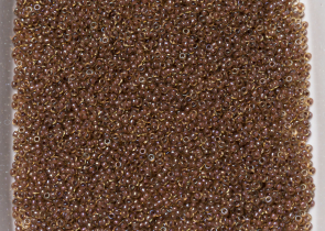 Бисер Япония MIYUKI Seed Beads 15/0 5г 0379 светло-топаз блестящий лиловый линия внутри — фото 4