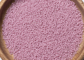 Бисер Япония MIYUKI Seed Beads 15/0 5г 0599 античная роза непрозрачный блестящий — фото 5