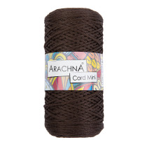 Пряжа ARACHNA " Cord Mini" 100% полиэфир 3 * 75 г ± 10 г 200 м №06 коричневый. Цена за упаковку 3 шт — фото 1