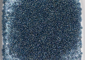 Бисер Япония MIYUKI Seed Beads 15/0 5г 0305 монтана блю голд блестящий — фото 3