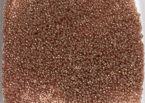Бисер Япония MIYUKI Seed Beads 15/0 5г 0310 персик топаз золото блестящий — фото 4