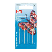 Иглы для шитья ручные " PRYM" 125556 для вышивания крестом №20 в блистере 6 шт. .  — фото 2