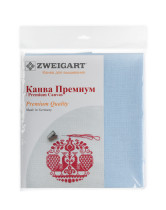 Канва К32 " Zweigart" Murano №32 52% хлопок, 48% модал 50 х 70 см ± 2 см 779 бежевый — фото 4