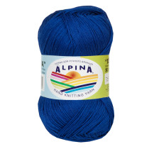 Пряжа ALPINA " XENIA" 100% мерсеризованный хлопок 10 * 50г 240 м №103 василек. Цена за упаковку 10 шт — фото 1