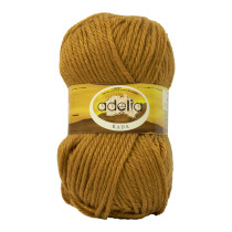 Пряжа ADELIA " RADA" 100% акрил 10 * 100 г 80 м №005 св. коричневый. Цена за упаковку 10 шт — фото 1