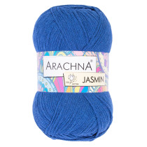 Пряжа ARACHNA "JASMIN" 80% хлопок, 20% полиэстер 5 * 100 г 250 м №157 василек. Цена за упаковку 5 шт — фото 1