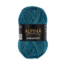 Пряжа ALPINA "HARMONY" 100% мериносовая шерсть 10 * 50г 175 м №01 белый. Цена за упаковку 10 шт — фото 2
