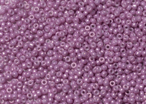 Бисер Япония MIYUKI Seed Beads 15/0 100г 1867 тёмно-орхидея непрозрачный блестящий — фото 1