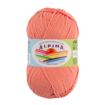 Пряжа ALPINA " NANA" 70% хлопок, 30% полиамид 10 * 50г 105 м №08 т. фуксия. Цена за упаковку 10 шт — фото 2