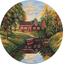 Набор для вышивания "PANNA" PS-1962 ( ПС-1962 ) "Прозрачная осень" — фото 1