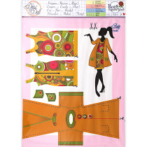 Набор для шитья " DressYourDoll" Одежда для кукол №2 S213- 1005 Betty Funky — фото 2