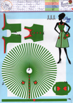 Набор для шитья " DressYourDoll" Одежда для кукол №3 S313- 0404 Patsy Marguerite — фото 3