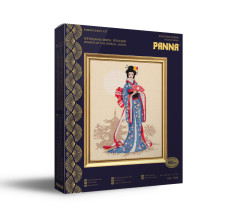Набор для вышивания " PANNA" " Золотая серия" NM- 7264 " Женщины мира. Япония"  — фото 2