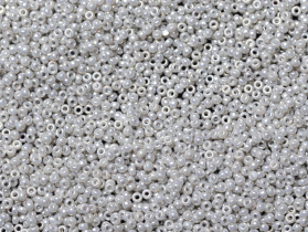 Бисер Япония MIYUKI Seed Beads 15/0 100г 1866 серый непрозрачный блестящий — фото 1