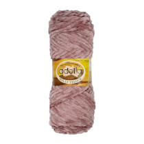 Пряжа ADELIA " DOLLY VELOUR" 100% микрополиэстер 5 * 100 г 93 м №05 античная роза. Цена за упаковку 5 шт — фото 1