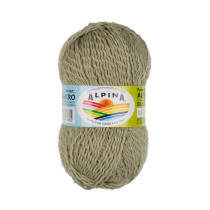 Пряжа ALPINA " ALPACA ACRO" 44% мериносовая шерсть, 38% акрил, 18% альпака 4 * 50г 150 м №04 св. зеленый. Цена за упаковку 4 шт — фото 1