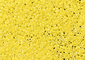 Бисер Япония MIYUKI Seed Beads 15/0 100г 0472 жёлтый непрозрачный радужный — фото 1