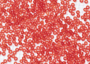 Бисер Япония MIYUKI Seed Beads 15/0 100г 0140 красный прозрачный — фото 1