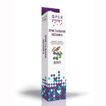 Кристальная ( алмазная) мозаика  " ФРЕЯ" ALVR- 02 059 " Воробей" 25 х 20 см — фото 3