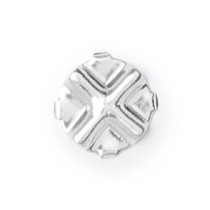 Страз в цапах PRECIOSA 9210/ 01 SS10 Crystal  silver 2. 7 мм стекло в пакете белый ( crystal)  24 шт в пакете — фото 2