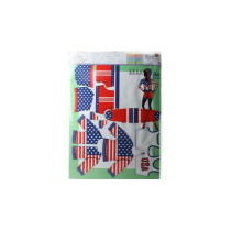 Набор для шитья " DressYourDoll" Одежда для кукол №4 S412- 0204 Sporty Stars n Stripes — фото 2