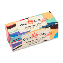 Craft & Clay полимерная глина CCH флуоресцентный 52 г 1302 голубой — фото 3