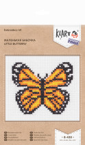" Klart" набор для вышивания 8- 430 " Маленькая бабочка"  — фото 2