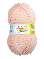 Пряжа ALPINA " MARTA" 100% тактифил 5 * 100 г 120 м №030 пыльно- розовый. Цена за упаковку 5 шт — фото 1