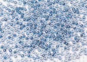 Бисер Япония MIYUKI Seed Beads 15/0 5г 0545 небесно-голубой цейлон — фото 2