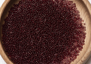 Бисер Япония MIYUKI Seed Beads 15/0 5г 0304 гранат золото блестящий — фото 5
