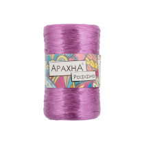 Пряжа ARACHNA " Raffia" 100% полипропилен 5 * 50г ± 10 г 200 м №33 яр. фиолетовый. Цена за упаковку 5 шт — фото 1
