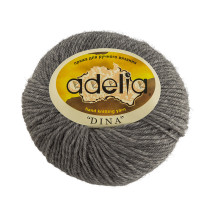 Пряжа ADELIA " DINA" 100% шерсть 10 * 50г 100 м №26 бордовый. Цена за упаковку 10 шт — фото 2