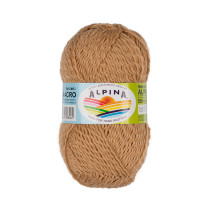 Пряжа ALPINA " ALPACA ACRO" 44% мериносовая шерсть, 38% акрил, 18% альпака 4 * 50г 150 м №03 св. коричневый. Цена за упаковку 4 шт — фото 1