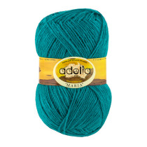 Пряжа ADELIA " MARIA" 100% акрил 10 * 50г 227 м №32 бирюзовый. Цена за упаковку 10 шт — фото 1