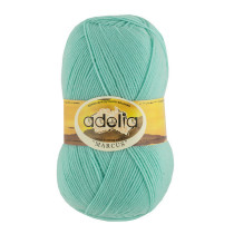 Пряжа ADELIA " MARCUS" 60% полиэстер, 40% шерсть 5 * 100 г 375 м №27 св. мятный. Цена за упаковку 5 шт — фото 1