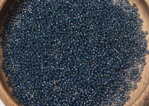 Бисер Япония MIYUKI Seed Beads 15/0 100г 0305 монтана блю голд блестящий — фото 4