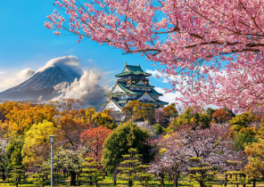 " ФРЕЯ" Пазл 1000 элемент. PZL- 1000/ 56 Замок в Осаке, Япония — фото 1
