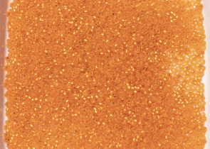 Бисер Япония MIYUKI Seed Beads 15/0 100г 0008F апельсин серебряная линия внутри — фото 4