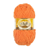Пряжа ADELIA " SOFIA" 100% полиэстер 10 * 50г 90 м №15 ЧЕРНЫЙ. Цена за упаковку 10 шт — фото 2