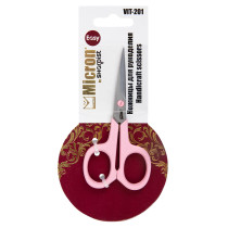 Ножницы " Micron by Sharpist" Easy VIT- 201 для рукоделия 108 мм Pink — фото 1
