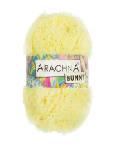 Пряжа ARACHNA "BUNNY" 100% микрополиэстер 5 * 100 г 110 м №95 св.желтый. Цена за упаковку 5 шт — фото 1