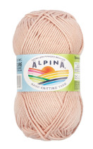 Пряжа ALPINA " NATURE" 100% хлопок 10 * 50г 105 м №007 гр. розовый. Цена за упаковку 10 шт — фото 1