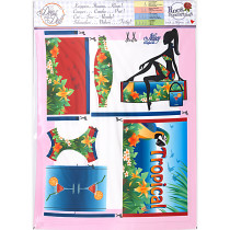 Набор для шитья " DressYourDoll" Одежда для кукол №2 S210- 0101 Nancy Tropical — фото 2