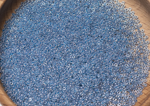 Бисер Япония MIYUKI Seed Beads 15/0 5г 0545 небесно-голубой цейлон — фото 5