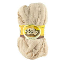 Пряжа ADELIA " RUFF" 100% акрил 2 * 150г 60 м №26 экрю. Цена за упаковку 2 шт — фото 1