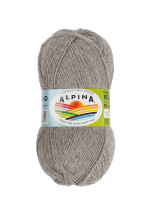 Пряжа ALPINA " ROLAND" 100% альпака 4 * 50г 200 м №40 св. серо- бежевый. Цена за упаковку 4 шт — фото 1