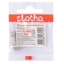 " Zlatka" Розетка для бус DC- 004/ 5 16 мм ± 2 мм 5 шт №01 под золото — фото 2